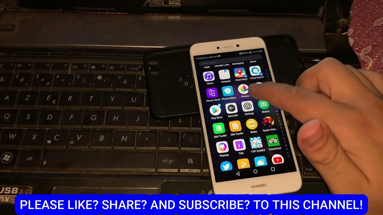 Huawei P8 Lite (2017) FRP Bypass & Google Account Remove PRA-Lx1 WITHOUT PC 2023