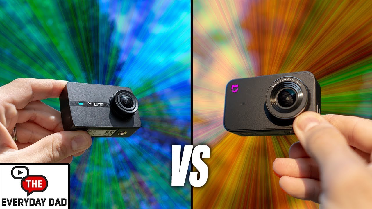 Mijia 4k VS Yi Lite!  Whats the BEST Budget Action Camera?!