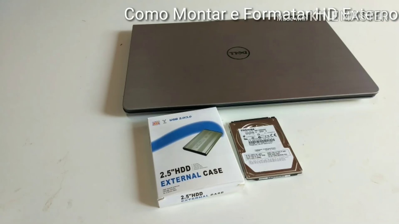 Como Montar e Formatar HD Externo Fácil