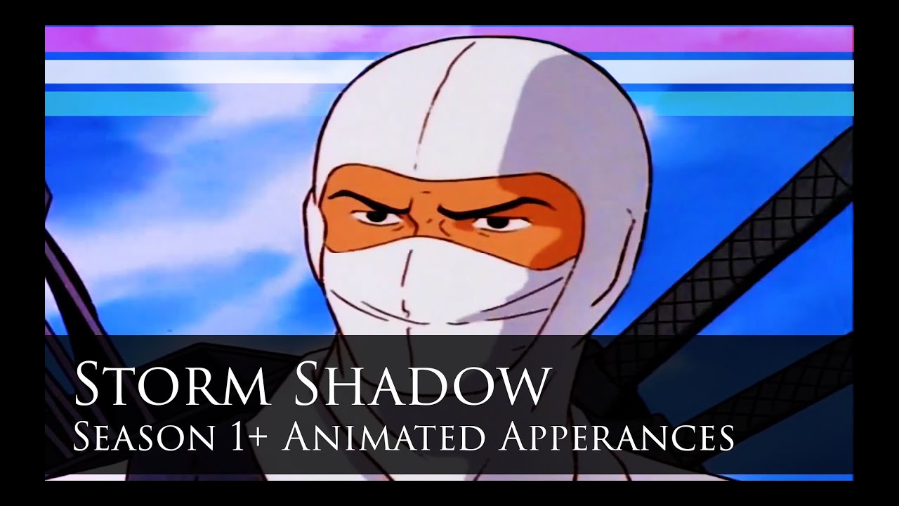 Storm Shadow Season 1+ G.I. Joe Appearances Cobra Compilation
