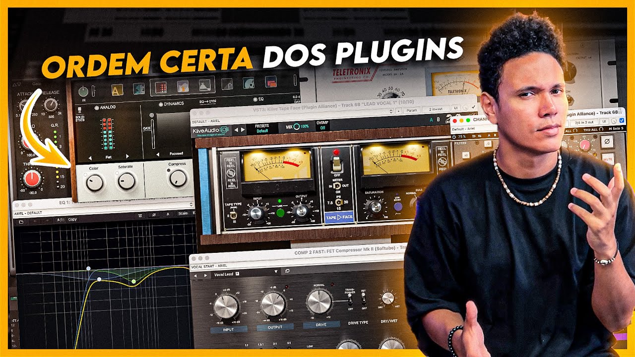 ORDEM CERTA DOS PLUGINS NA MIXAGEM - GUIA PARA HOME STUDIO