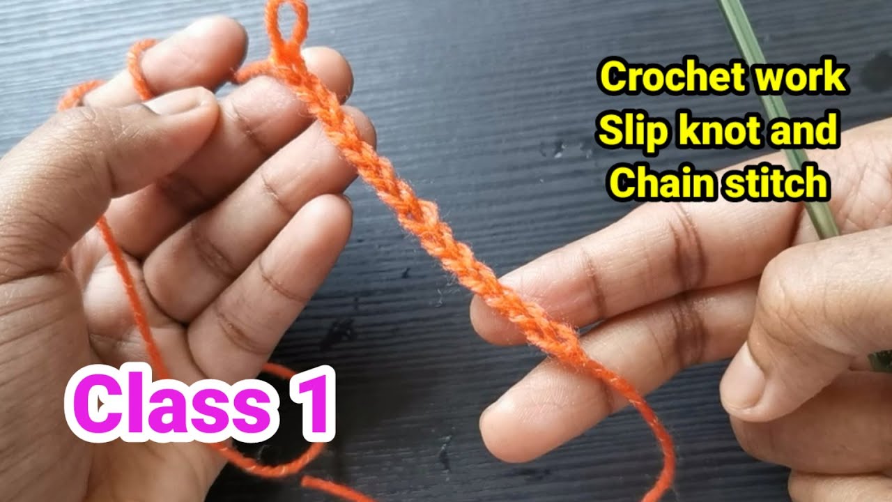 Crochet Chain Stitch Tutorial for Beginners | Step by Step