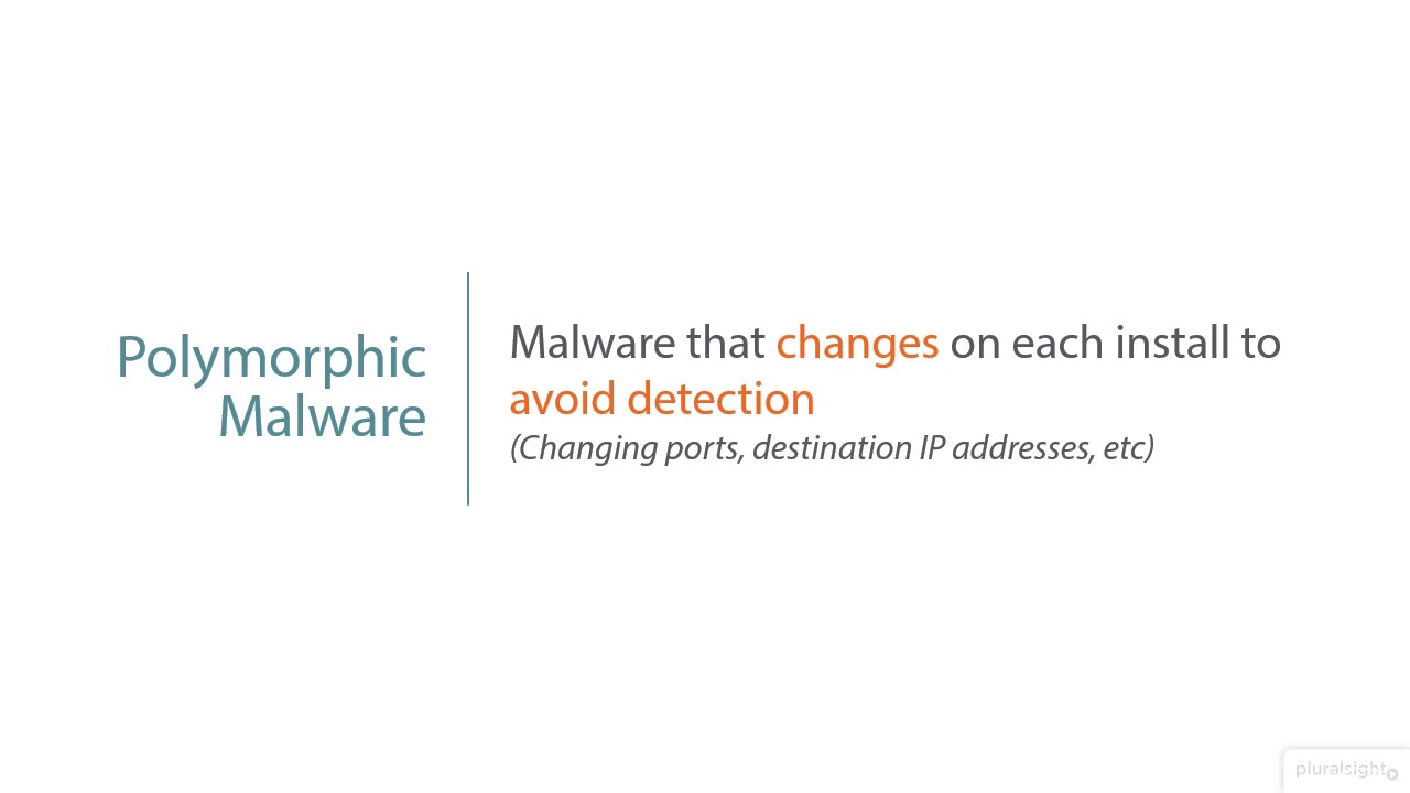 009  Polymorphic Malware and Armored Virus