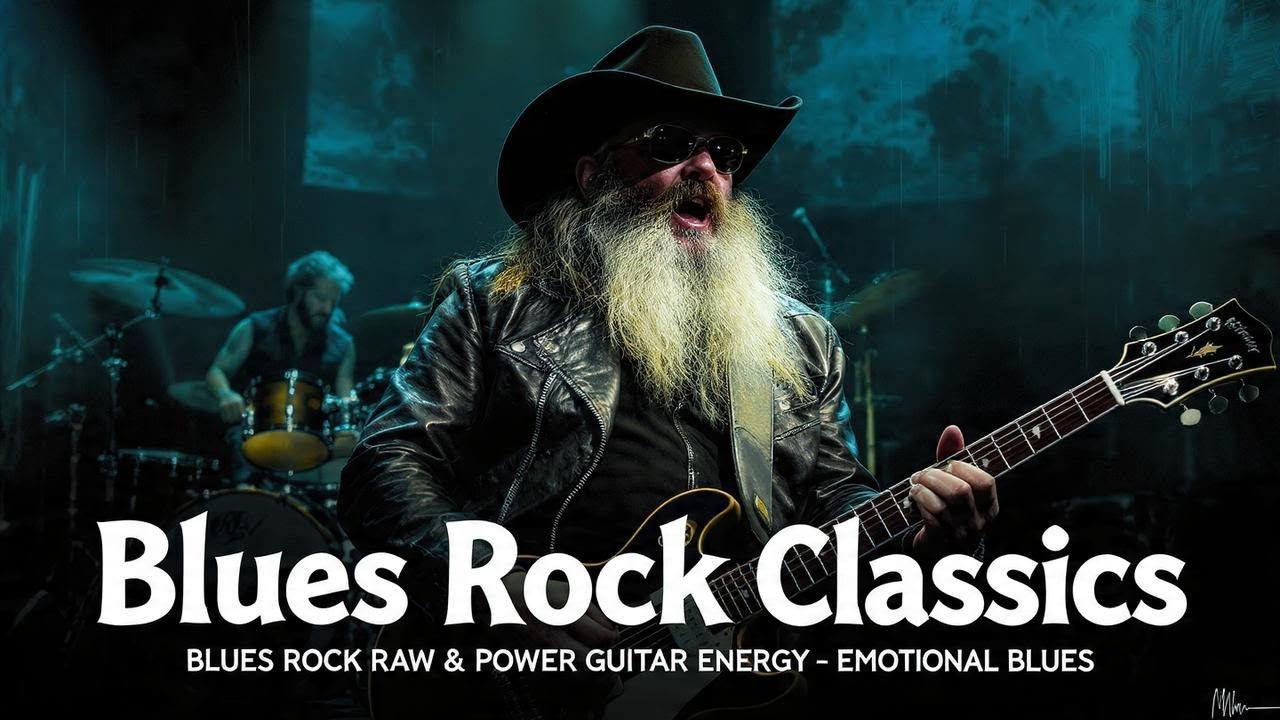 Clapton, Hendrix, Muddy Waters, ZZ Top Inspired Rock Blues & Soul Heartbreak