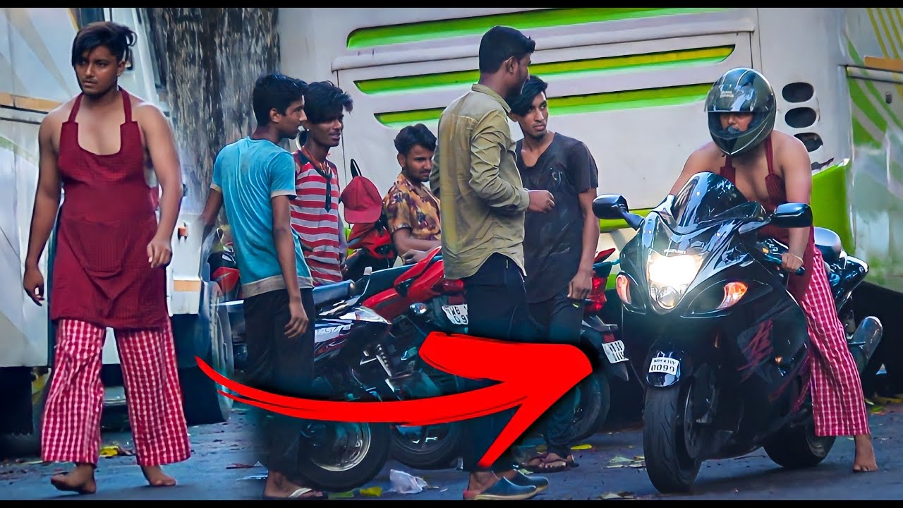 | BHIKARI ko mila HAYABUSA SUPERBIKE - BEGGAR With Hayabusa Superbike PRANK | Canbee Lifestyle |