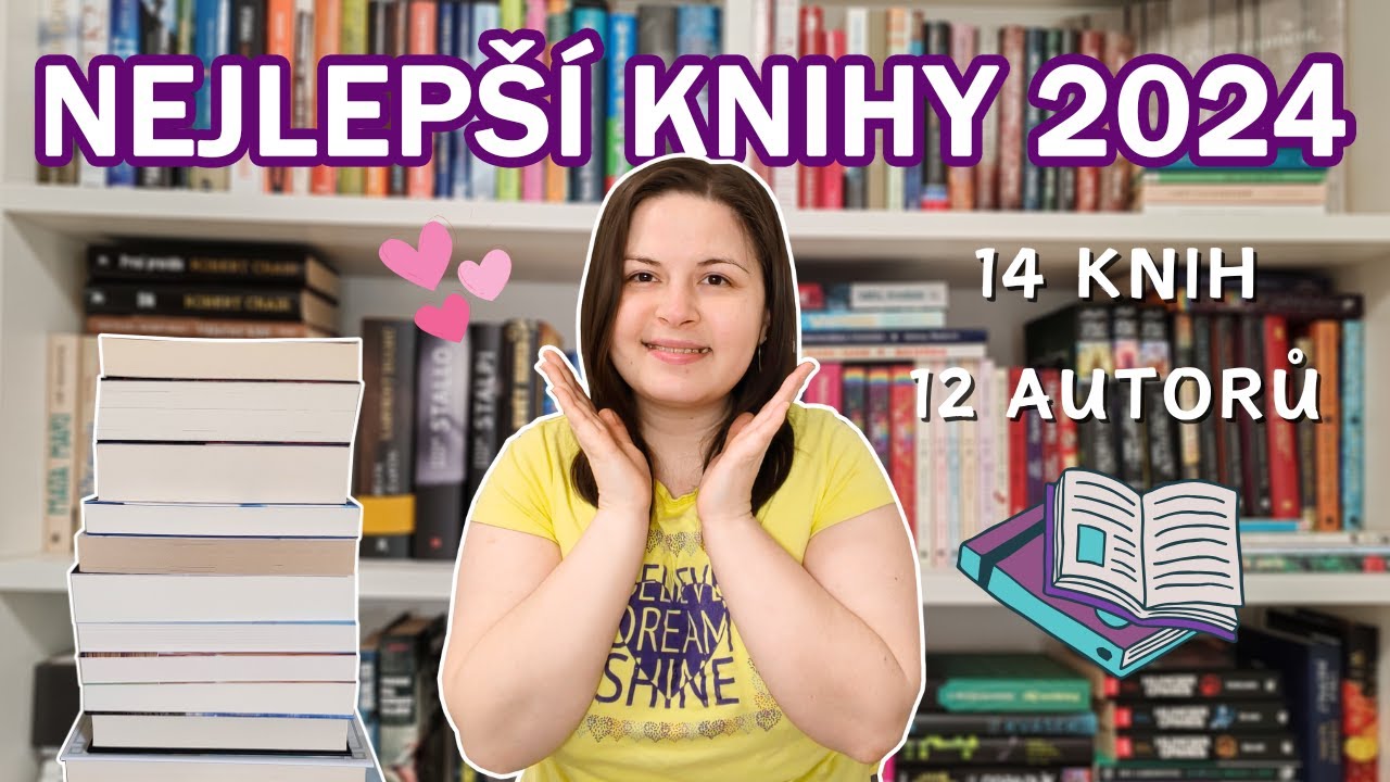 NEJLEPŠÍ KNIHY 2024 📚 14 KNIH - 12 AUTORŮ