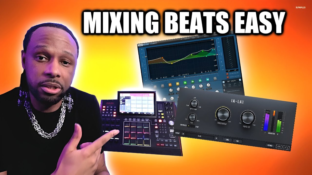 Mixing Beats THE EASY WAY - MPC X Beat Making Tutorial (BACKWARDS MIXING)
