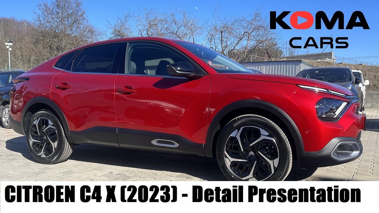Citroen C4 X (2023) - Подробное руководство - Размеры, Багажник, Интерьер, Экстерьер - Руководство