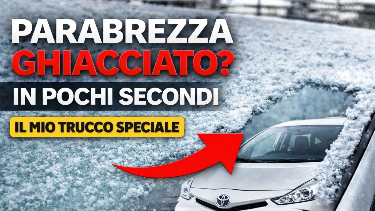 Sbrinare il parabrezza in pochi secondi | Metodo rapido