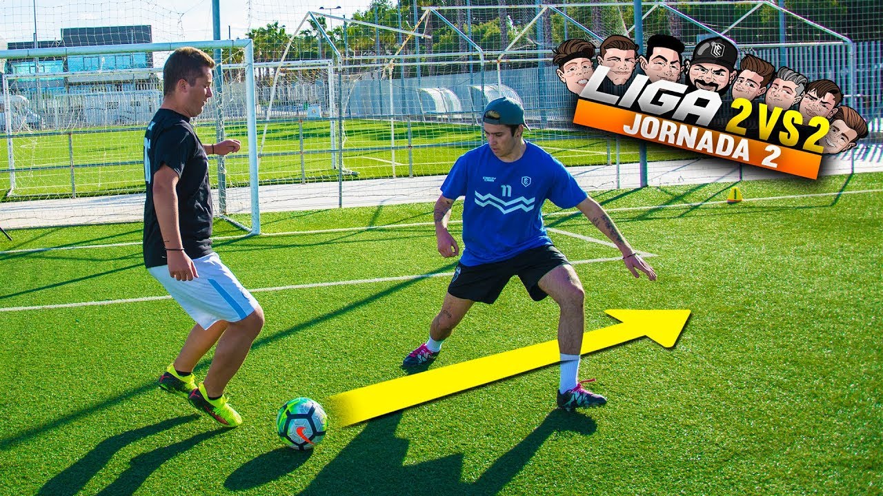 LIGA 2vs2 | JORNADA 2 | FÚTBOL RETO [Crazy Crew]