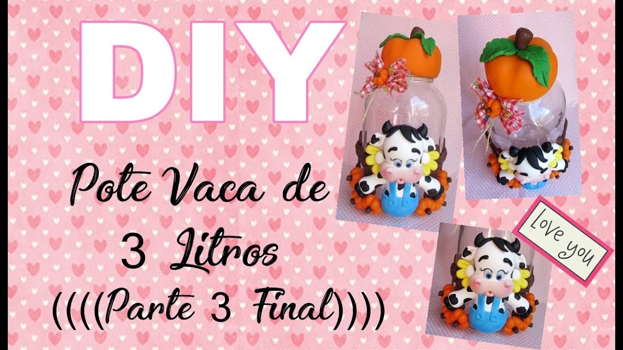 (DIY) Pote Vaca de 3 Litros ((PARTE 3 FINAL)) - Maratona de Potes # 22
