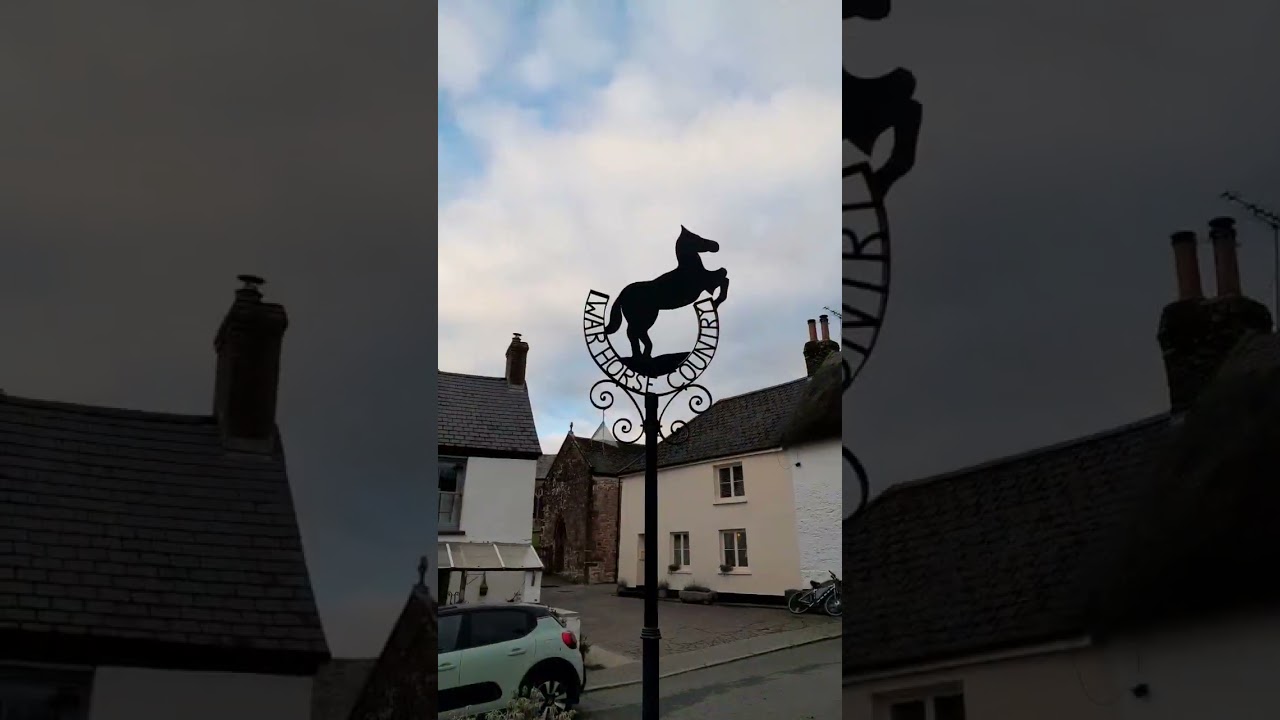 Hatherleigh Village in Devon UK