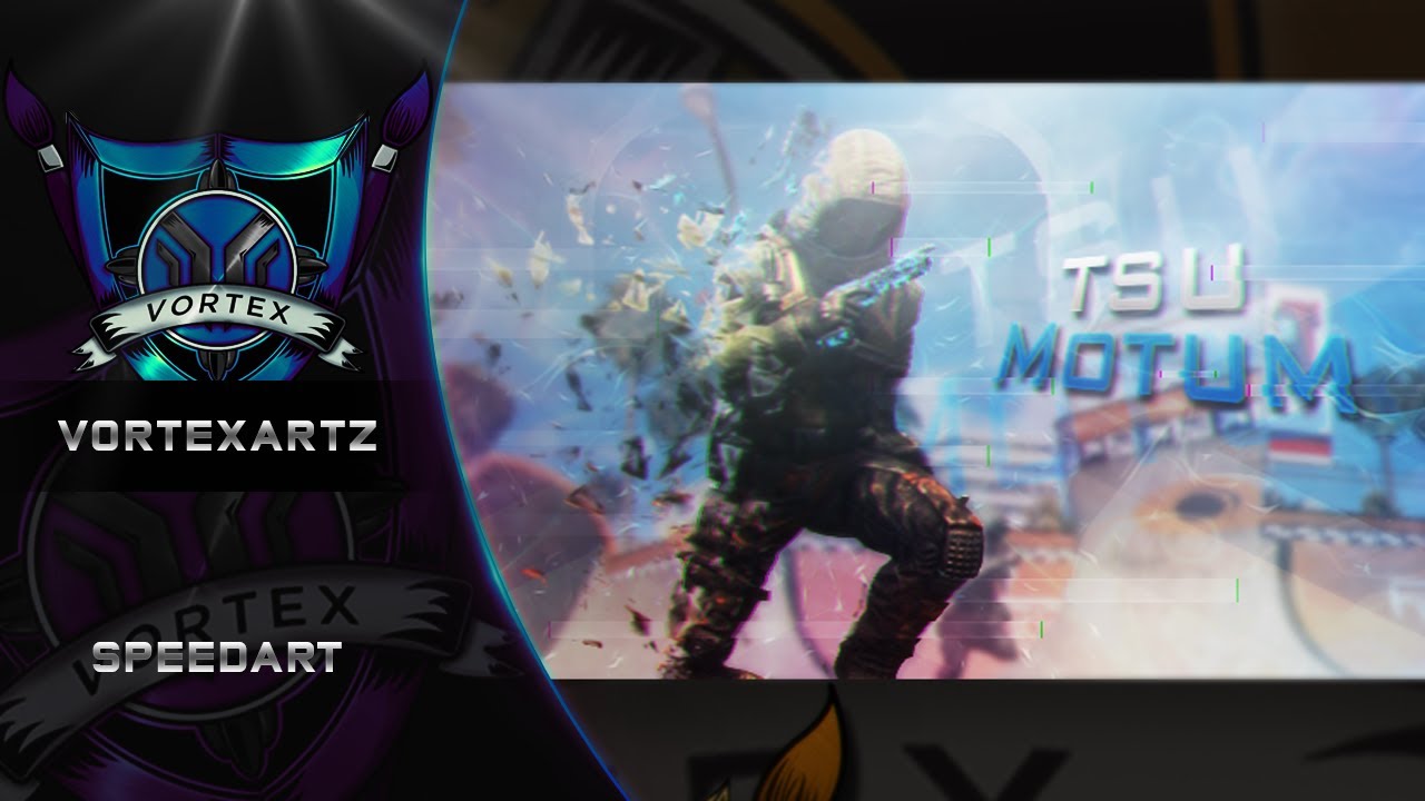 Speed Art Wednesday - Banner for TSU Motum by Vortex sB