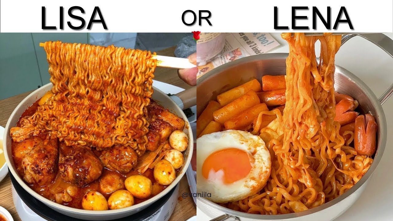 LISA OR LENA 🦋 [Yummy Korean foods and Other desserts]
