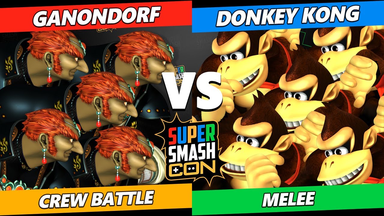 SSC 2023 - Ganondorf Vs Donkey Kong - Crew Battle - Smash Melee SSBM