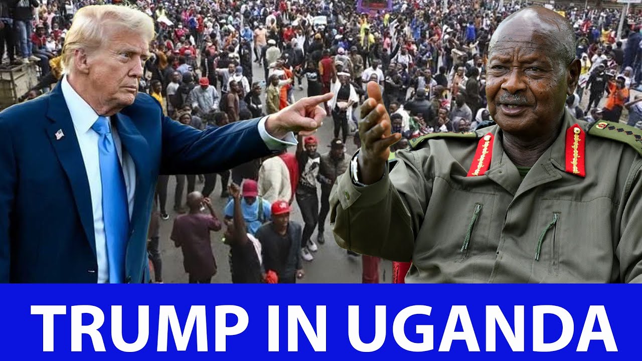 BREAKING: Trump goes to Pick Museveni after Killing opposition 