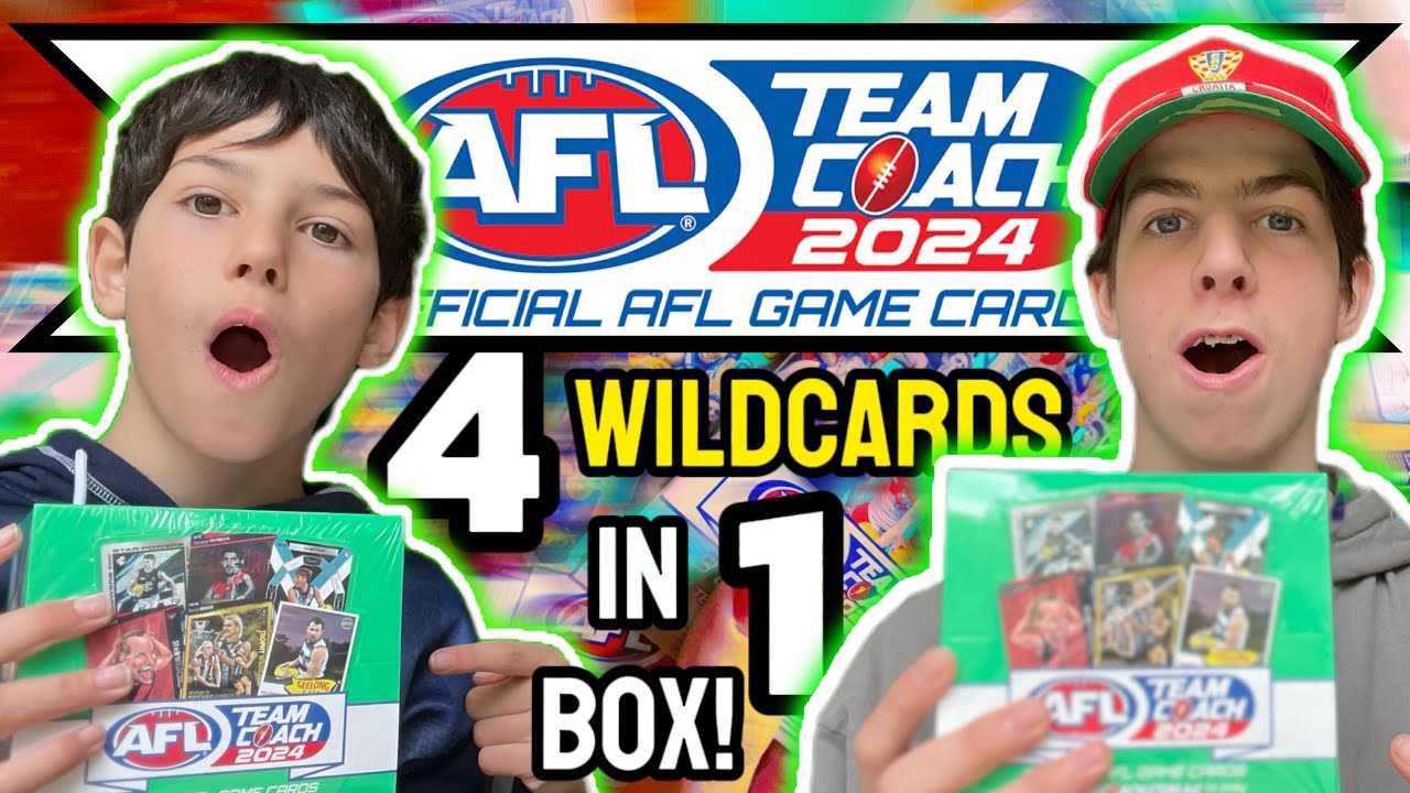 The Most INSANE Pack Opening! AFL Teamcoach 2024 Box Break