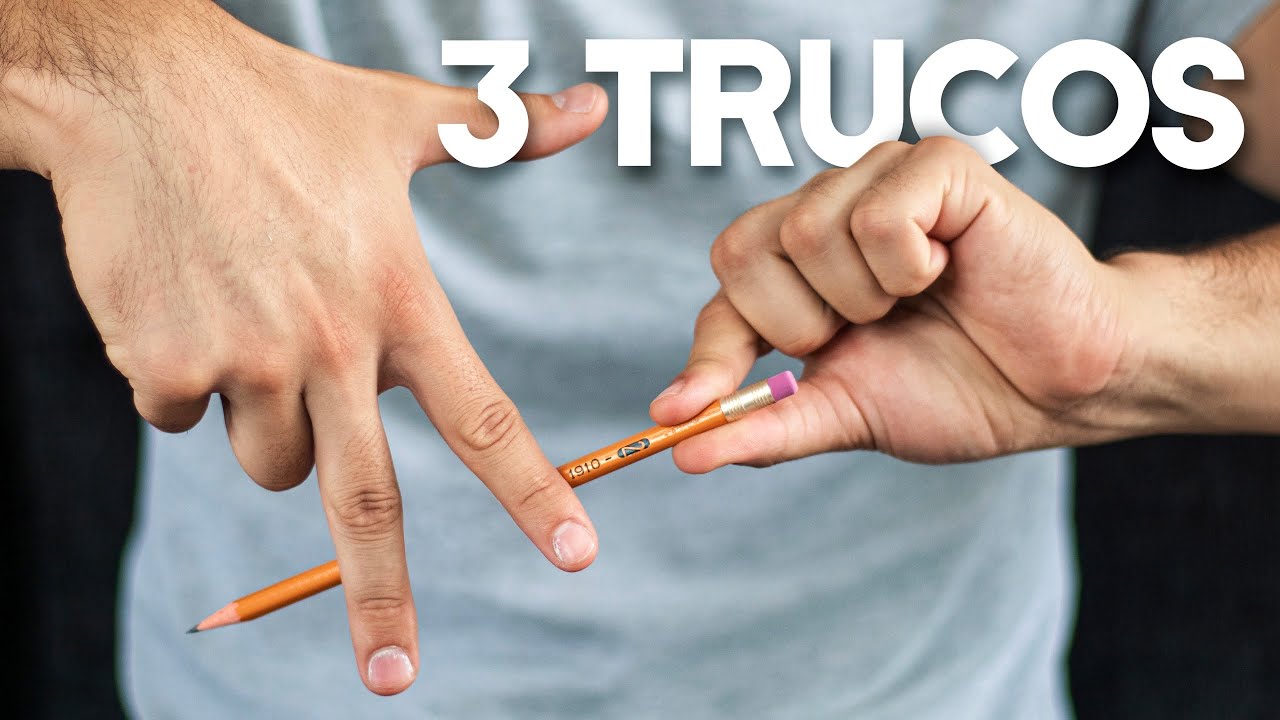 3 TRUCOS DE MAGIA FÁCILES DE HACER