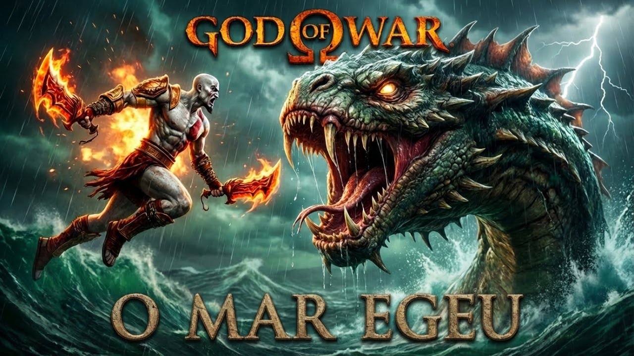 A Luta Que DEFINE Kratos - Hidra Épica