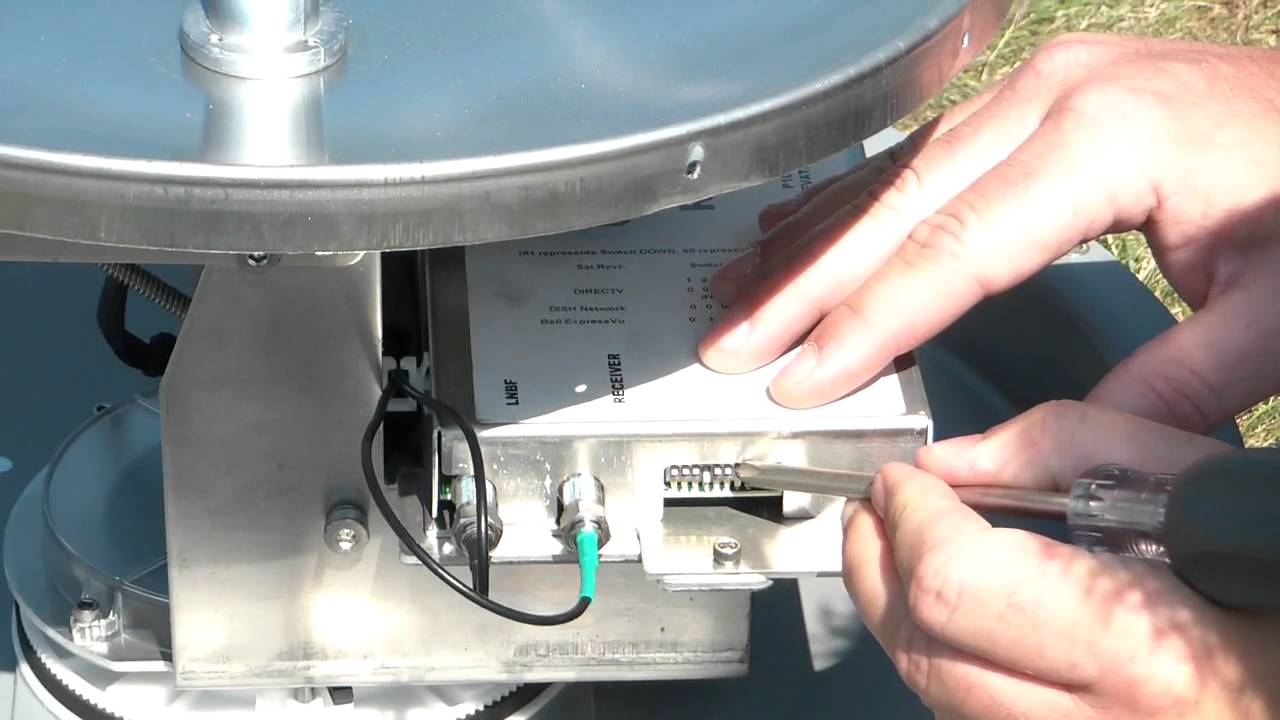 3. Configuring the Carryout - Winegard Carryout Automatic Portable Satellite Antenna