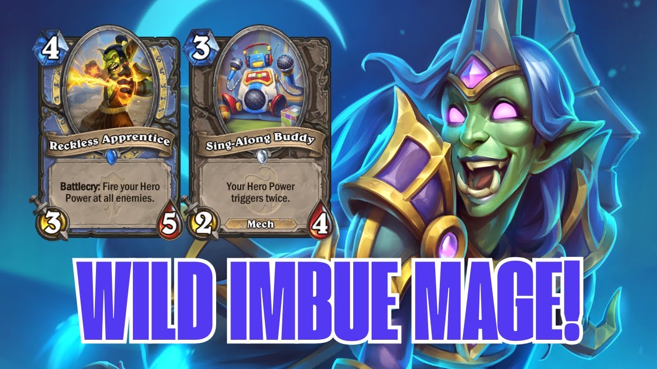 I Played 70+ Games of Wild Imbue Mage, Here's What I learned! | Wild Hearthstone