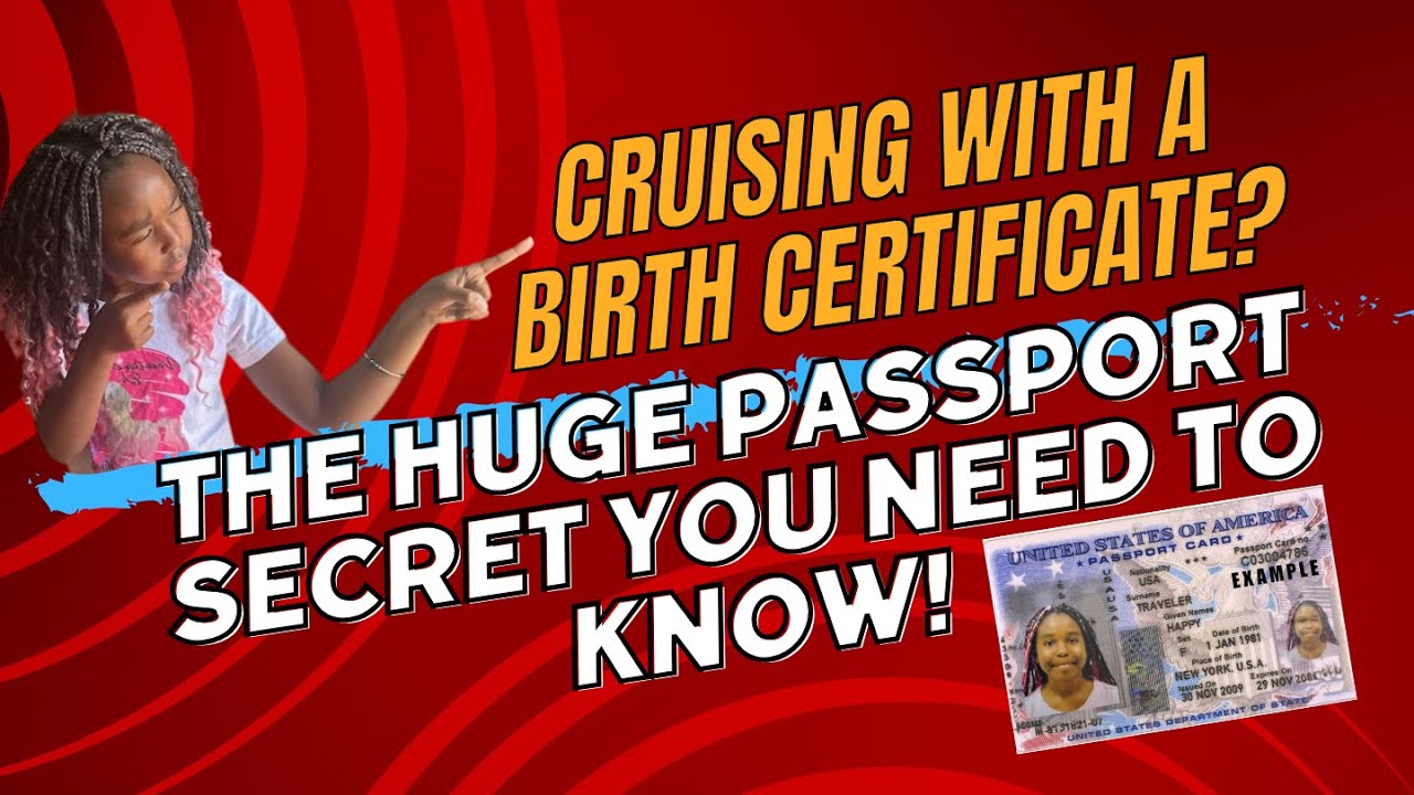 The Ultimate Cruise Hack! Passport Card vs. Birth Certificate! 🛳️