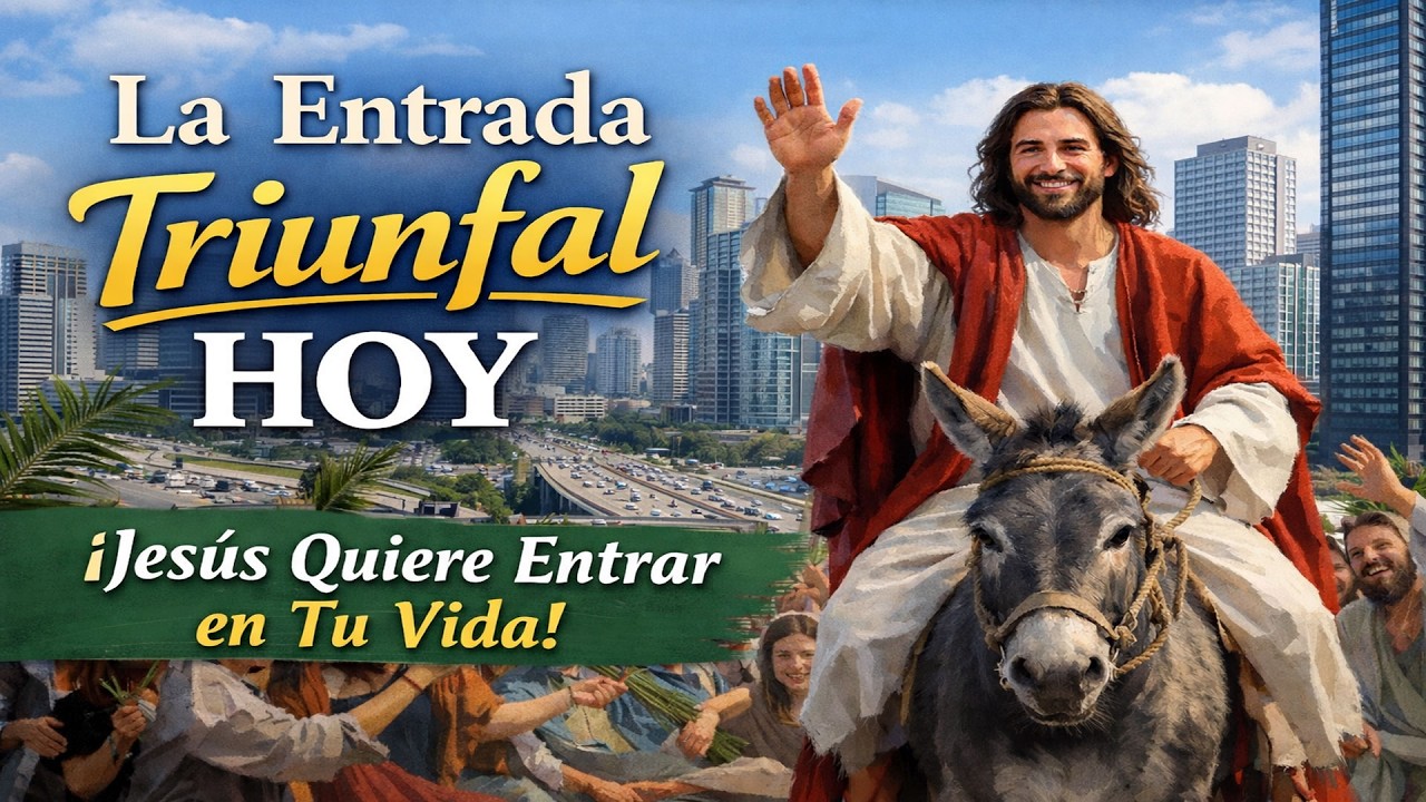 🔥 La Entrada Triunfal HOY 🙌 Jesús Quiere Entrar en Tu Vida 🌿