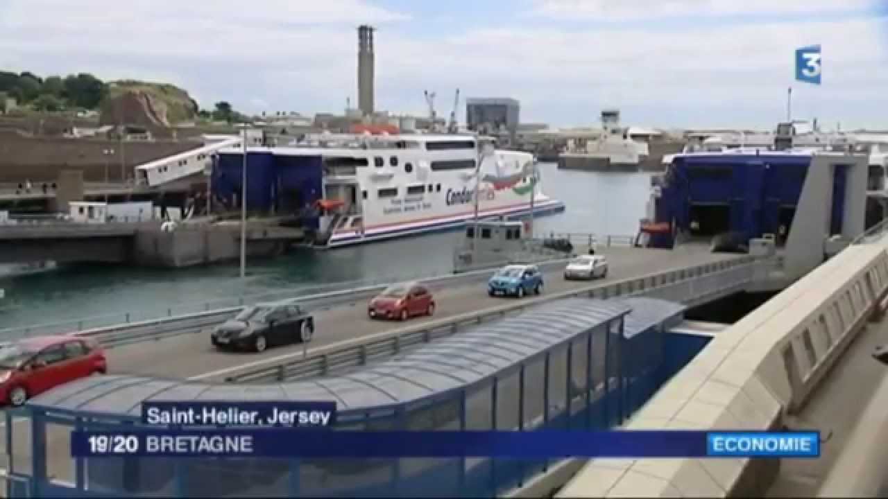 FRANCE 3  BRETAGNE CONDOR FERRIES 19 JUIN 2014
