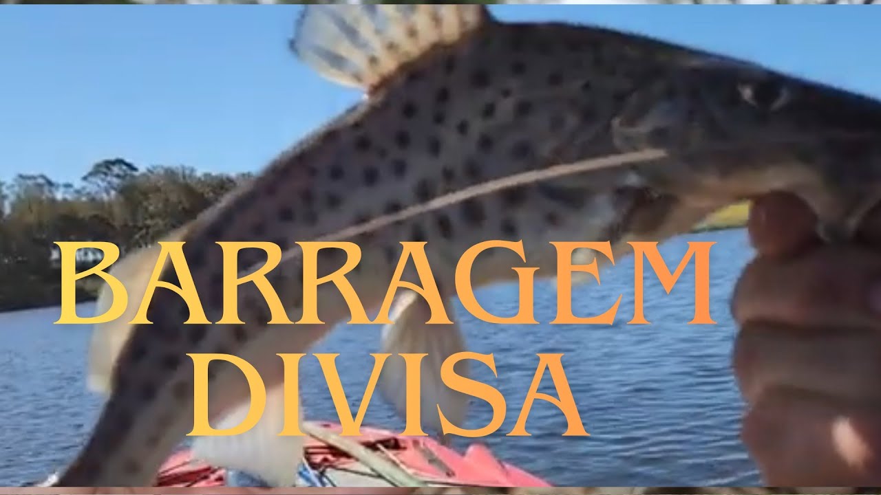Pescaria na barragem do divisa  com acampamento 