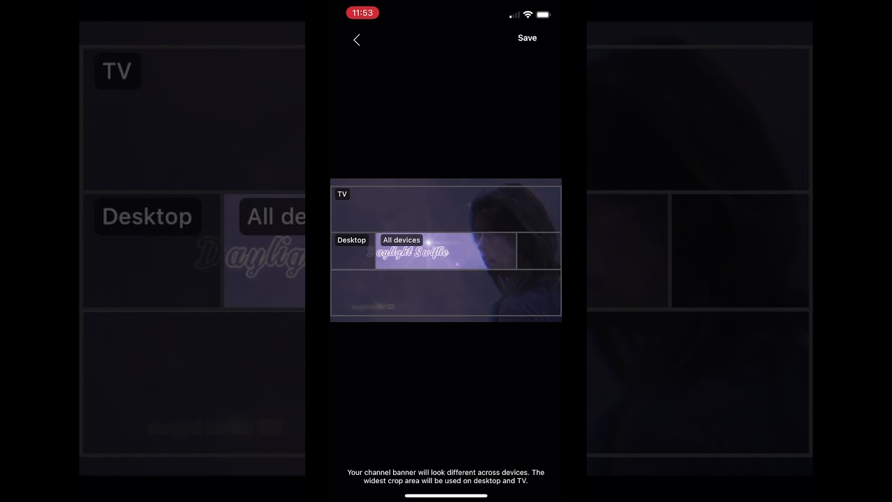 YouTube is still not letting me change my channel banner!!!￼