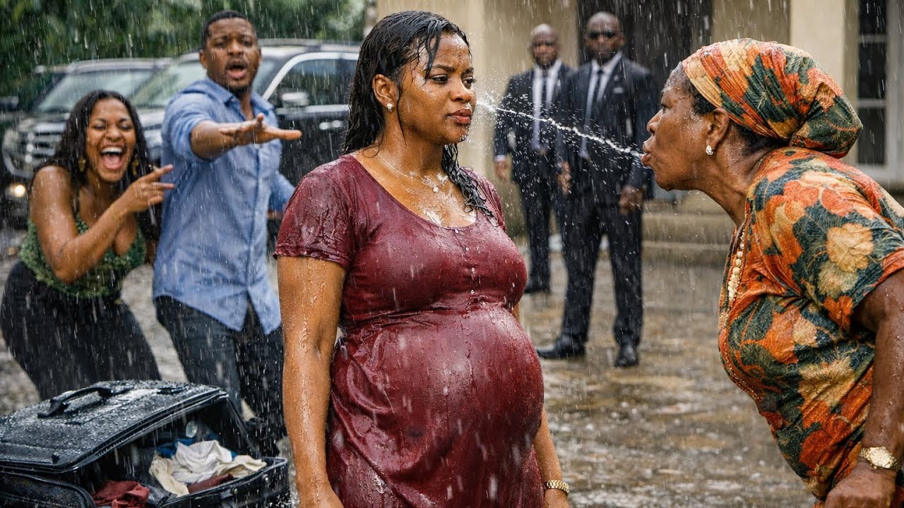 Unaware His Pregnant Wife Was A Trillionaire Boss’s Daughter, He Threw Her Luggage Into The Rain...