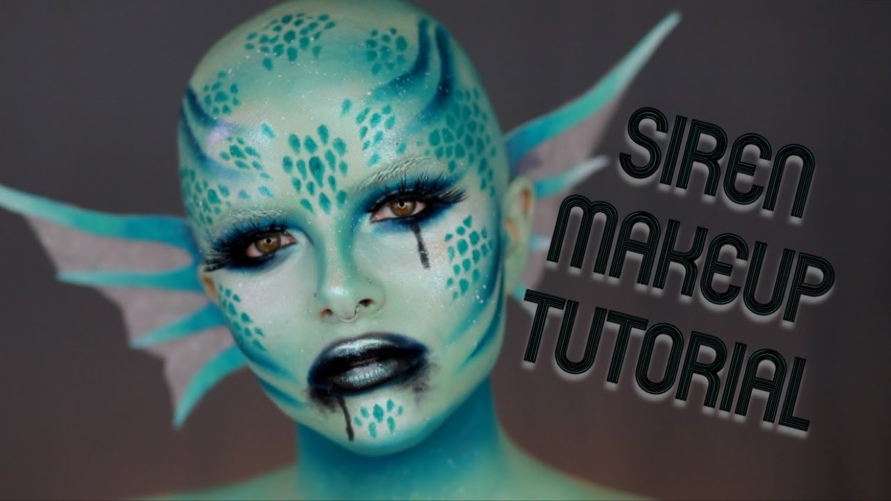 Siren Halloween Makeup Tutorial | Colour Creep