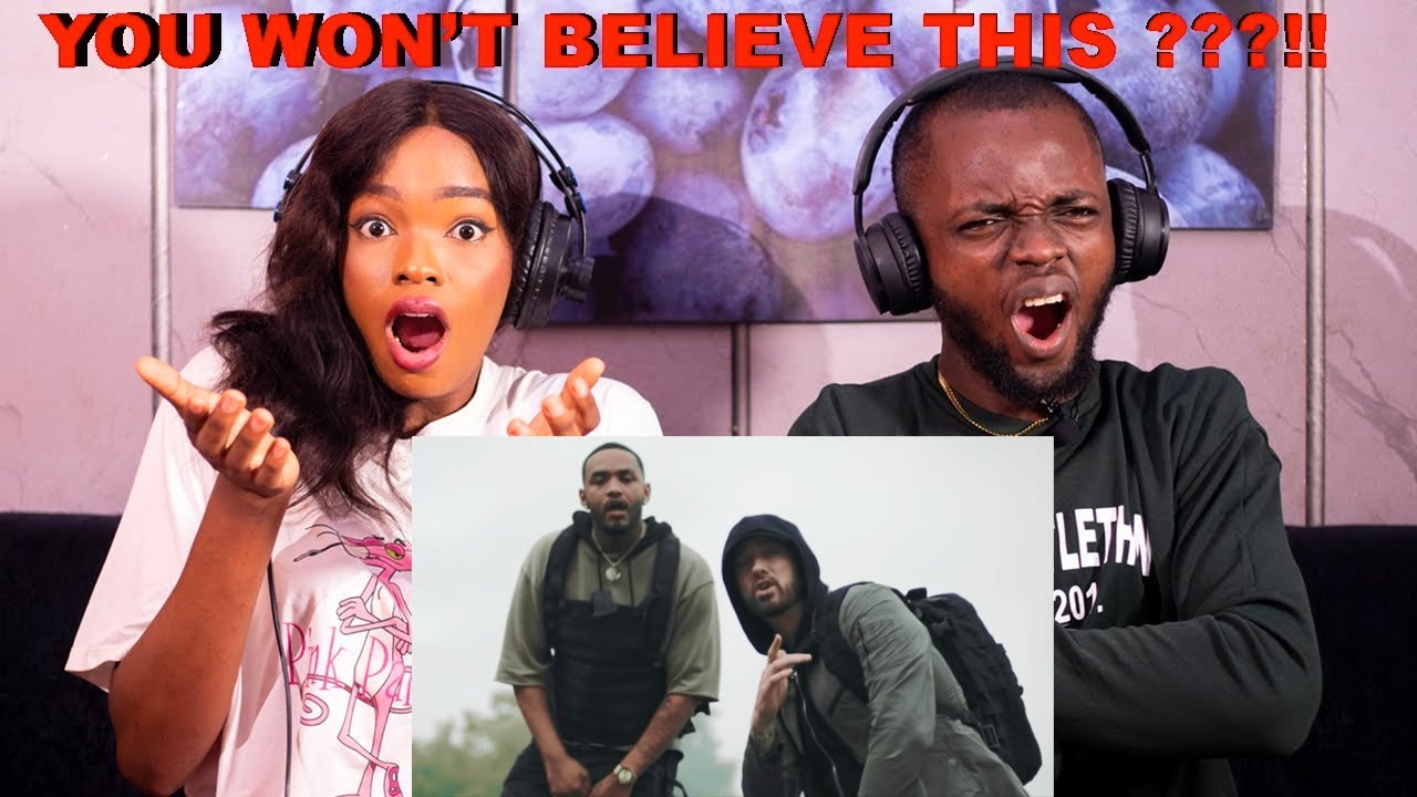 Music Lovers Reacts to Eminem ft. Joyner Lucas LUCKY YOU!! | HE TOOK SHOTS AT EVERYONE!! 😱😱🤯