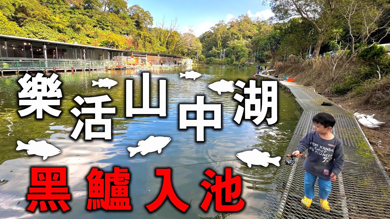 樂活山中湖黑鱸入池
