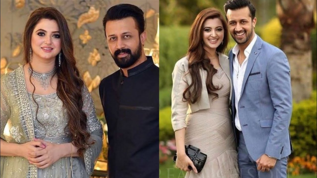 Atif Aslam with his wife viral pictures 🙀