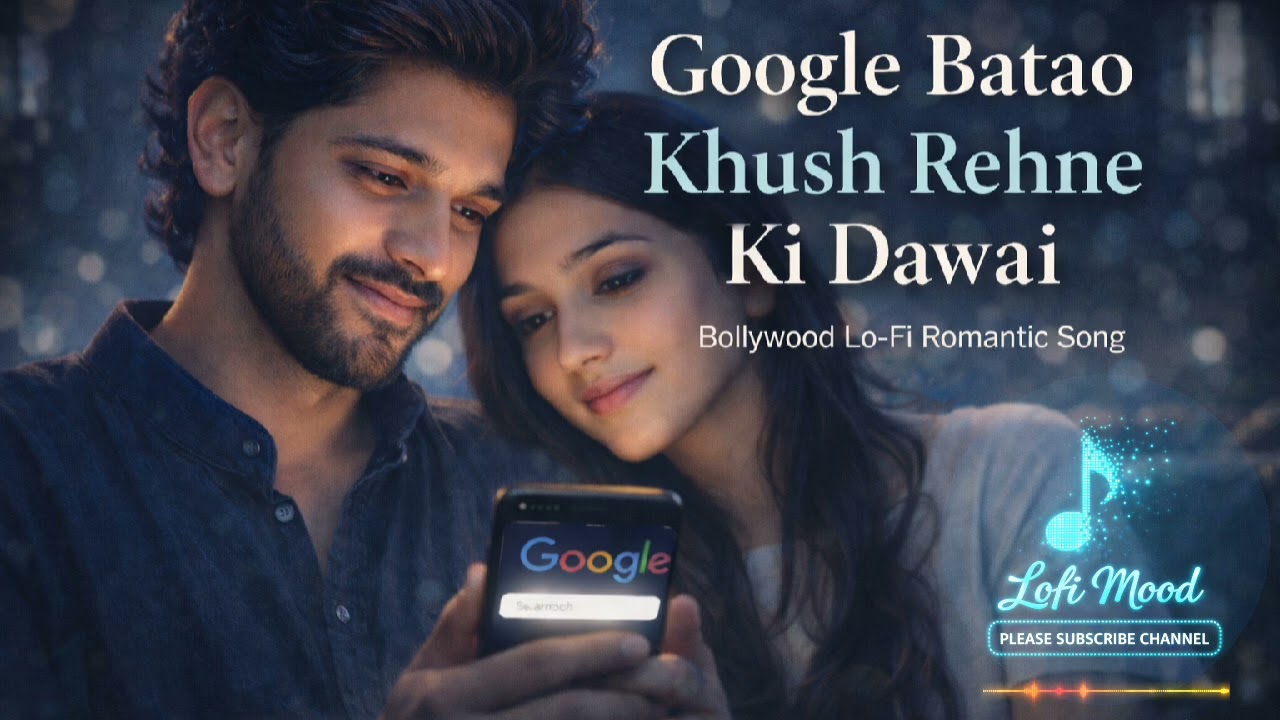 🎧 Google Batao Khush Rehne Ki Dawai | Bollywood Lo-Fi Romantic Song 💙✨