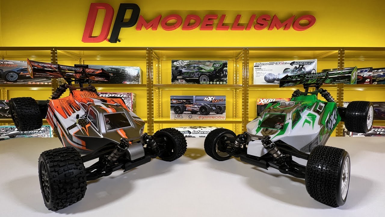 DUE BESTIE! Hobbytech Spirit NXT Evo & Xtrem - 1:8 BRUSHLESS RC BUGGY