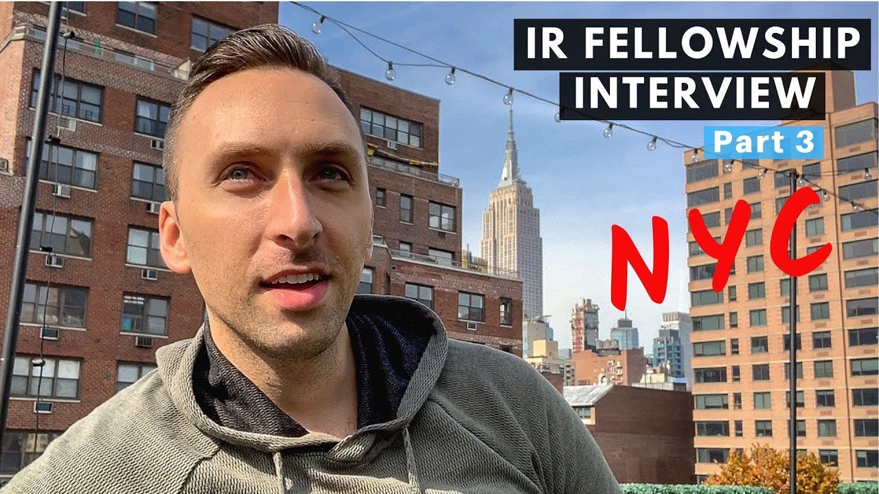 Day in the life of a DOCTOR -  NYC Fellowship Interview