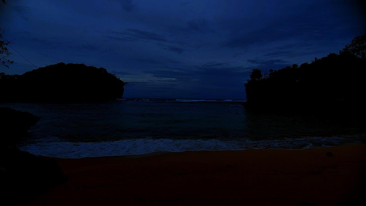 Ocean Waves for Deep Sleep, Dark Screen Natural Rest