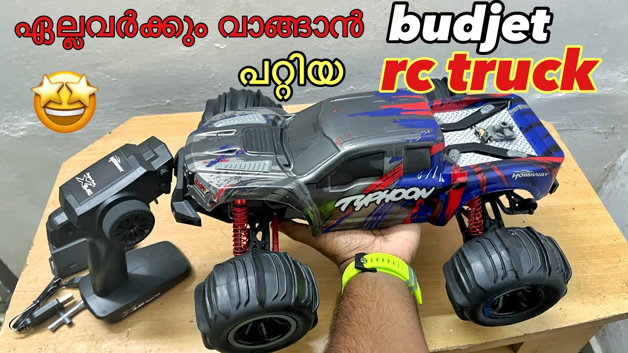 монстр-трак Typhoon 🤩 ..бюджетная радиоуправляемая машинка 😍