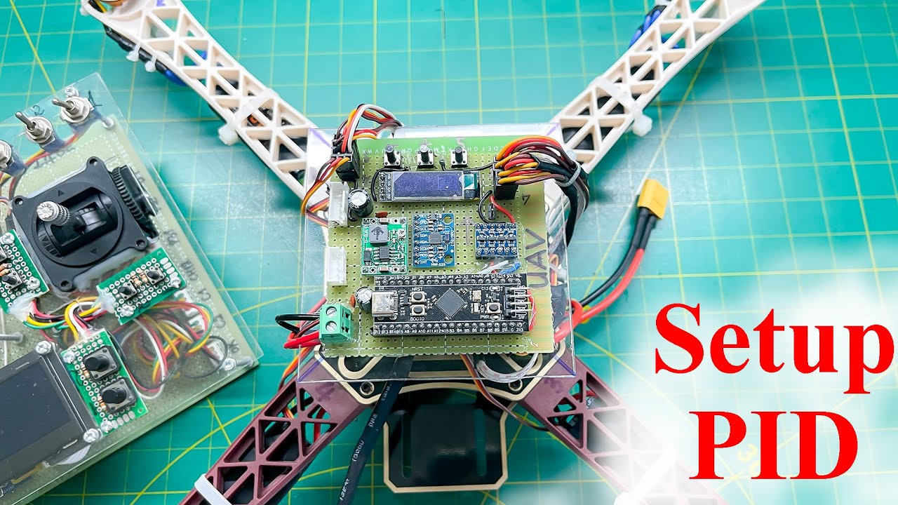 Arduino Quadcopter | Hướng dẫn Setup PID | DIY Drone