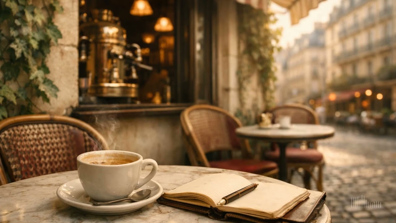 Parisian Jazz Cafe 🎹 BGM [3 Hours] - music to relax/study to