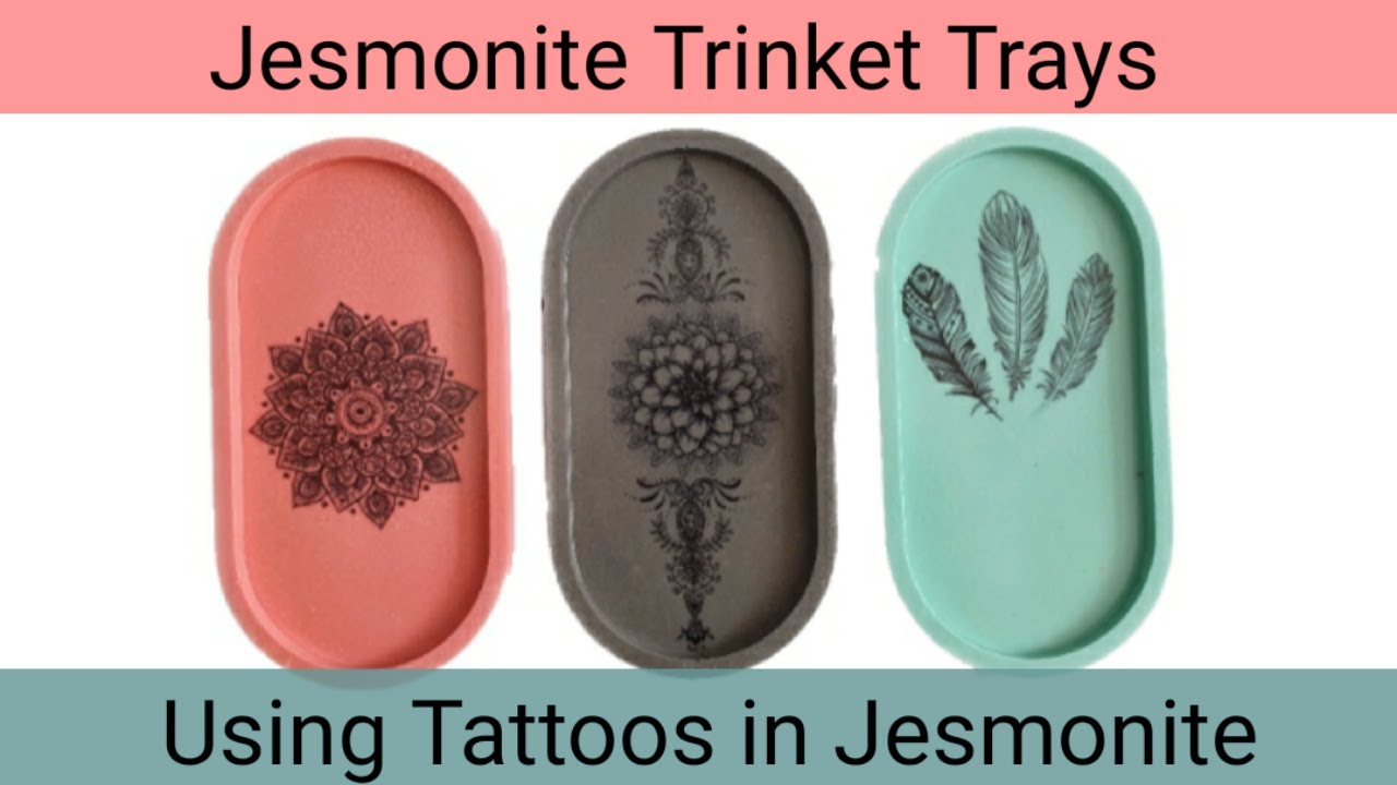 Temporary Tattoos in Jesmonite