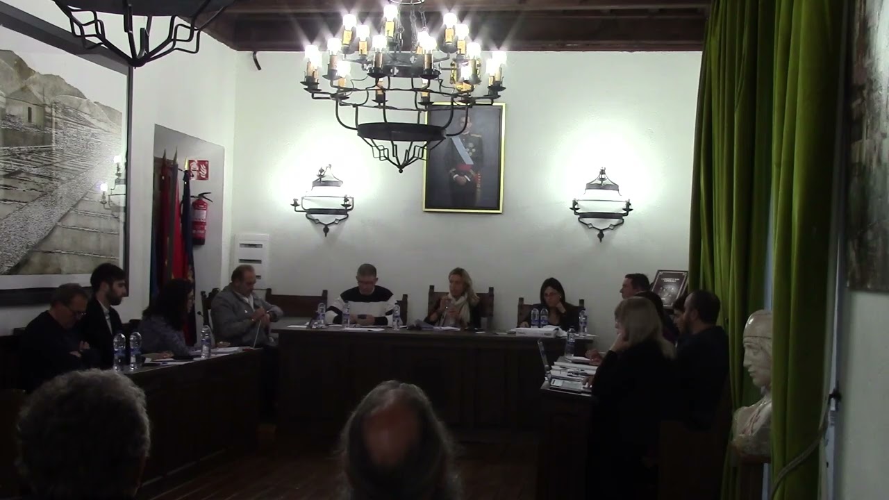 🎥 Pleno Municipal Ordinario – Ayuntamiento de Sigüenza