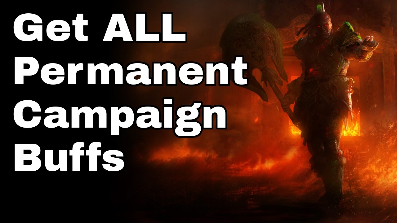 ALL Passive Skill Points & Permanent Stat Buffs in the Campaign!! [PoE2 0.3]