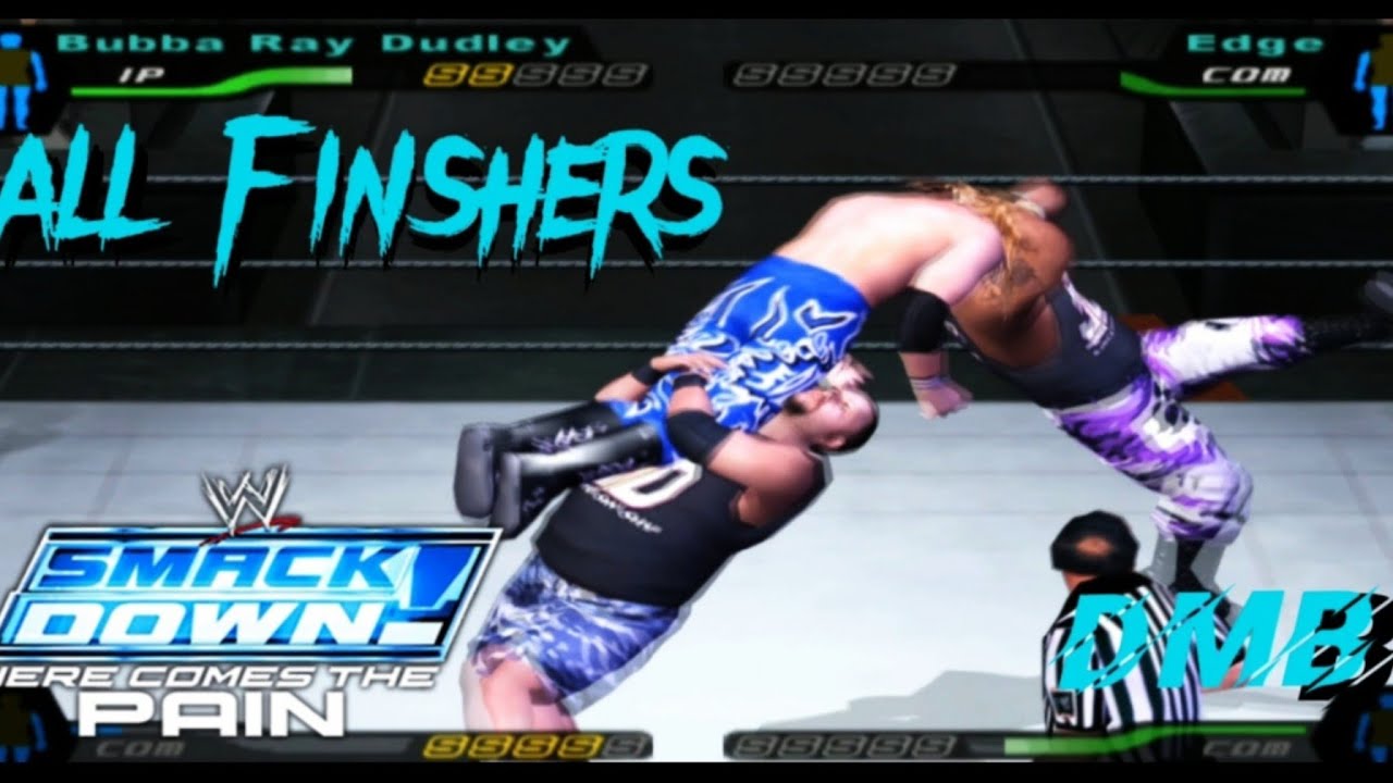WWE Smackdown Here Comes The Pain All Finishers - DMB