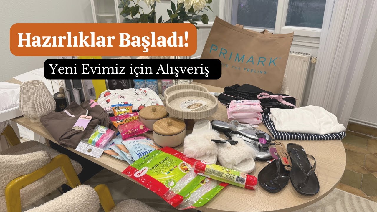 Hazırlıklar Başladı! Yeni Evimiz için Alışveriş 🏡