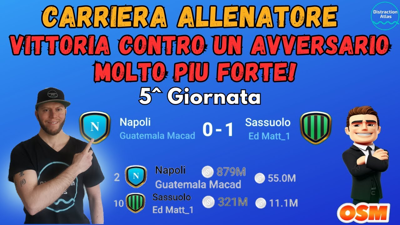 OSM BEST TACTICS: COME VINCERE CONTRO UN AVVERSARIO PIU FORTE! | 5^ Giornata