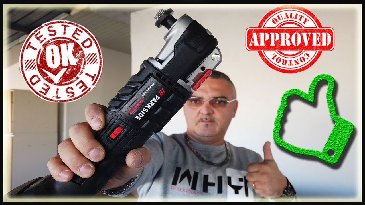 recensione e unboxing utensile multifunzione PARKSIDE