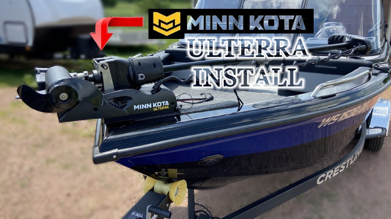 Пошаговое руководство: установка троллингового мотора Minn Kota Ulterra на лодку Crestliner Sport...